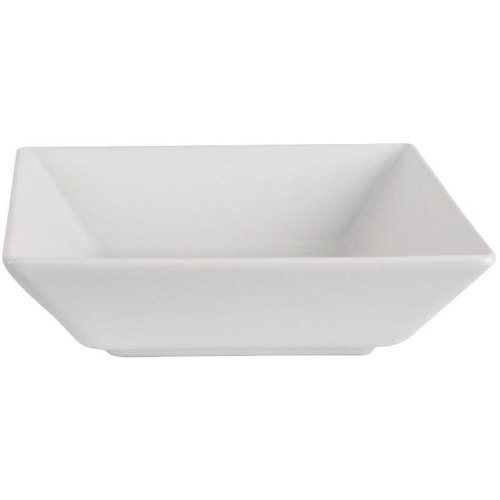 Салатник (піала) Ipec Tokyo, 17.5х17.5см, кам'яна кераміка, квадратний, білий глянець (30902782)