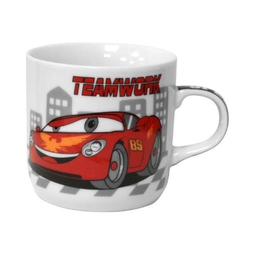 Чашка Limited Edition Cars, 230мл, фарфор, біла (YF6032-3)