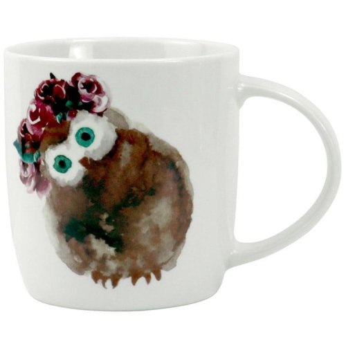 Чашка Limited Edition Romantic Owl A, 320мл, порцеляна, біла (12225-131114JLA)