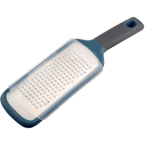 Тертка Ringel Rasch, дрібна, з ручкою, 27.3см, нейлонова основа, леза з нержавіючої сталі, синя/сіра (RG-5130/12)