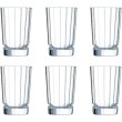 Набір склянок Cristal d'Arques Macassar, 6шт, 360мл, кришталеве скло (Q4340)