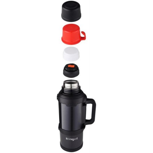 Термос Ringel Strong, 3.6л, нержавіюча сталь, чорний (RG-6136-3600)