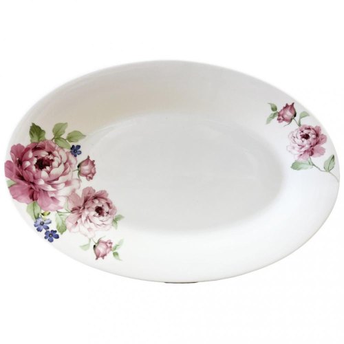Блюдо Limited Edition Rose, 25.5х16.5см, порцеляна, овальне (YF6024-5)