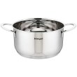 Каструля Ringel Besser, 20см, 3.2л, з кришкою, нержавіюча сталь (RG-2021-20)