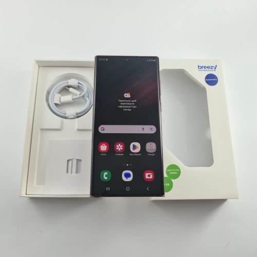 Смартфон Samsung Galaxy S22 Ultra (S908B) 128Gb Burgundy (SM-S908BDRDSEK) USED **