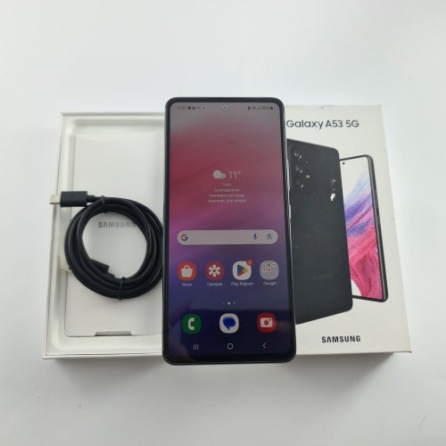 Смартфон Samsung Galaxy A53 (A536E) 256Gb Black (SM-A536EZKDSEK) USED **