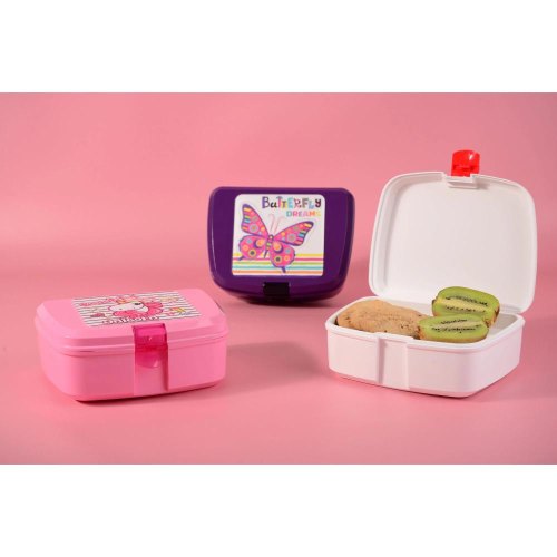 Контейнер дитячий (ланчбокс) Herevin Unicorn, прямокутний, пластик (161279-003)