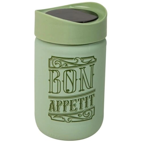 Банка Herevin 2024 Colours Plastic Lid, 660мл, скло, пластикова кришка (149367-150)