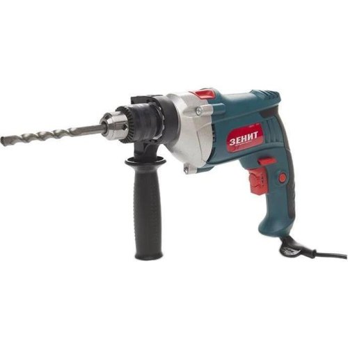 Дриль ударний Зенит ЗД-1000, 1000Вт, зубчастий патрон 13мм, 2800об/хв (840537)