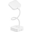 Лампа настільна з акумулятором 2E, 5Вт, 5000K, 1200мАг, USB-A, без блоку живлення, біла (2E-DL1216)