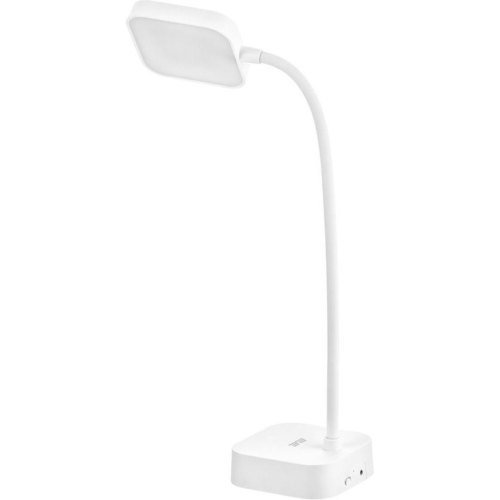 Лампа настільна з акумулятором 2E, 5Вт, 5000K, 1200мАг, USB-A, без блоку живлення, біла (2E-DL1216)