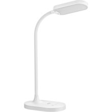 Лампа настільна з акумулятором 2E, 9Вт, 3000K/4000K/5700K, 2200мАг, USB-С, без блоку живлення, біла (2E-DL2236)