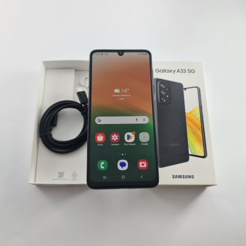 Смартфон Samsung Galaxy A33 5G (A336B) 128Gb Black (SM-A336BZKGSEK) USED **
