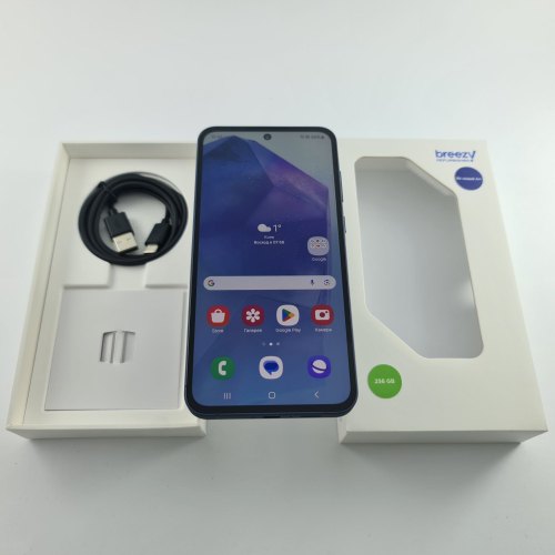 Смартфон Samsung Galaxy A55 5G (A556B) 256Gb Awesome Navy (SM-A556BZKCEUC) USED **