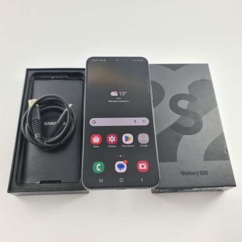 Смартфон Samsung Galaxy S22 (S901B) 256Gb Phantom Black (SM-S901BZKGSEK) USED **