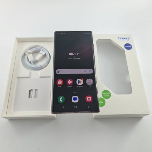 Смартфон Samsung Galaxy S22 Ultra (S908B) 256Gb Burgundy (SM-S908BDRGSEK) USED **