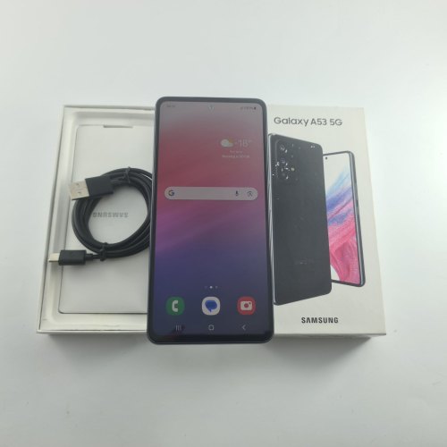 Смартфон Samsung Galaxy A53 (A536E) 128Gb Black (SM-A536EZKDSEK) USED **