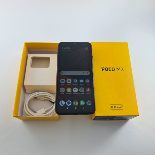 Смартфон POCO M3 4/64Gb Black USED **