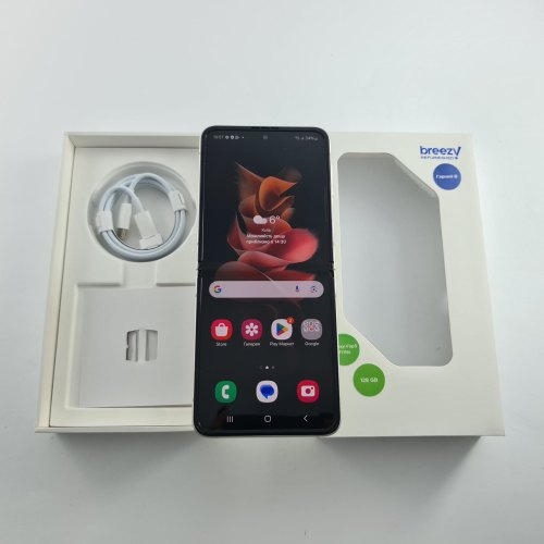 Смартфон Samsung Galaxy Z Flip 3 (F711B) 128Gb Cream (SM-F711BZEASEK) USED **