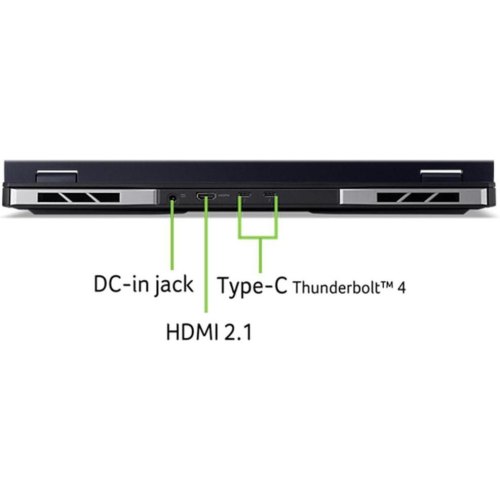 Ноутбук Acer Predator Helios Neo 18 PHN18-71 18” WUXGA IPS, Intel i5-14450HX, 16GB, F1TB, NVD4060-8, Lin, чорний NH.QS0EU.005