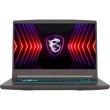 Ноутбук MSI Thin 15 B7UCX 15.6 FHD, Ryzen 7 7735HS, 16GB, F1TB, NVD2050-4, DOS, чорний 9S7-16RK11-456