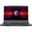 Ноутбук MSI Thin 15 B7UCX 15.6 FHD, Ryzen 7 7735HS, 16GB, F1TB, NVD2050-4, DOS, чорний 9S7-16RK11-456