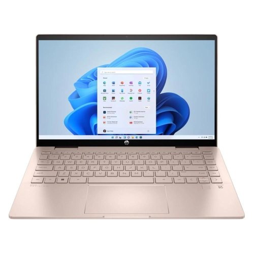 Ноутбук HP Pavilion x360 14-ek2003ua 14” FHD IPS Touch, Intel 5-120U, 16GB, F512GB, UMA, DOS, рожеве золото AQ8P1EA