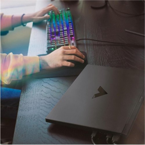 Ноутбук HP Victus 15-fb2006ua 15.6” FHD IPS AG, AMD R5-8645HS, 16GB, F512GB, NVD4050-6, DOS, чорний B23A6EA
