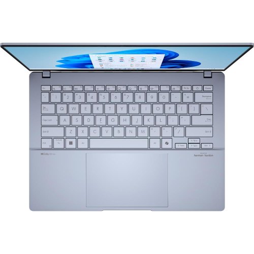 Ноутбук ASUS Vivobook S 14 S5406SA-QD004W 14” WUXGA OLED, Intel Ultra 5 226V, 16GB, F512GB, UMA, Win11, Блакитний 90NB15R2-M00180