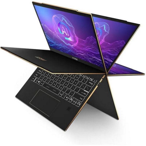 Ноутбук MSI Summit 13 AI+ Evo A2VMTG 13.3 FHD+, Intel Core Ultra 7 258V, 32GB, F1TB, W11P, чорний 9S7-13P511-038