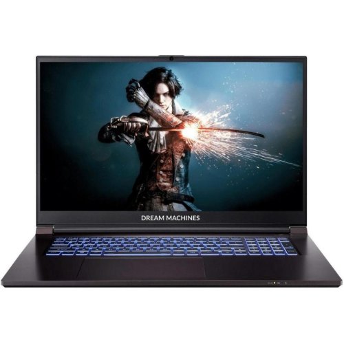 Ноутбук Dream Machines RG2050-17 17.3FHD IPS, Intel i5-12450H, 32GB, F1TB, NVD2050-4, DOS, чорний RG2050-17UA32