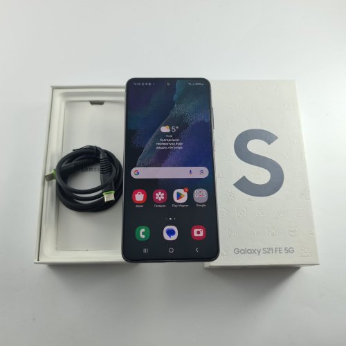 Смартфон Samsung Galaxy S21 FE 5G (G990B) 128Gb Graphite (SM-G990BZADSEK) USED **