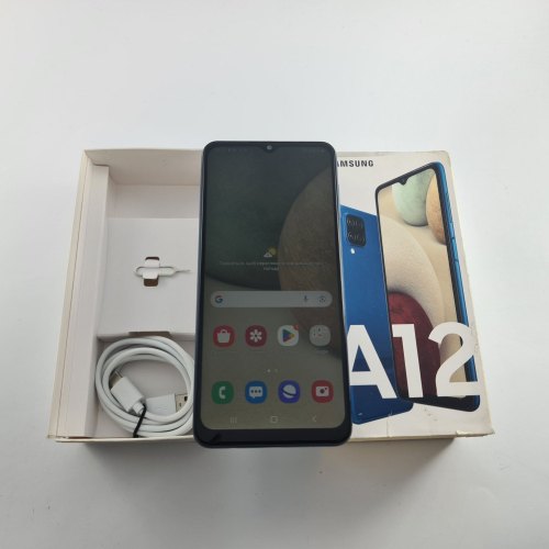 Смартфон Samsung Galaxy A12 (A125F) 64Gb Blue (SM-A125FZBVSEK) USED **