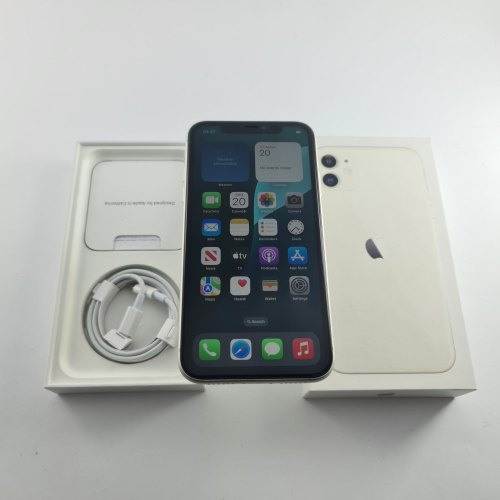 Смартфон iPhone 11 128GB White, Model A2221 USED **