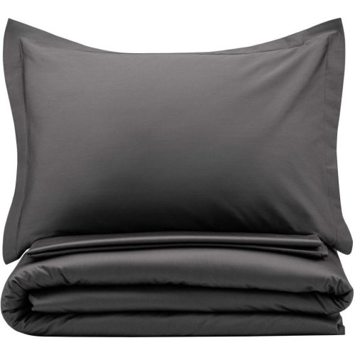 Підковдра Ardesto Mix&Match Premium, 200х220см, 100% бавовна, сатин, сіра (ART2022DVY)