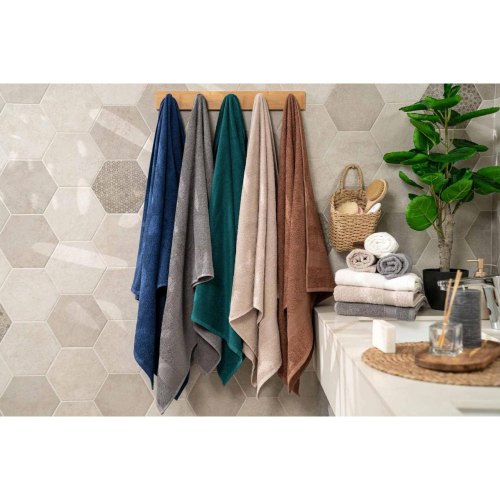 Рушник махровий Ardesto Benefit, 50х90см, 100% бавовна, коричневий (ART2450CH)