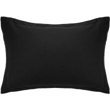 Наволочка Ardesto Mix&Match Premium, 50х70+5см, 100% бавовна, сатин, чорний (ART5070PCL)