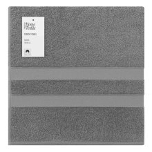 Рушник махровий Ardesto Splendid, 70х140см, 100% бавовна, сірий (ART2370GR)