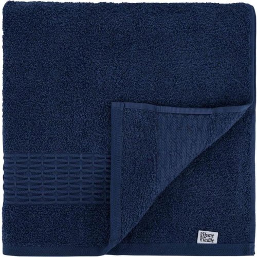 Набір рушників махрових Ardesto Lotus, 50х90см, 70х140см, 2шт, 100% бавовна, темно-синій (ART2357DB)