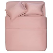 Простирадло Ardesto Mix&Match Premium, 180х240см, 100% бавовна, сатин, світло-рожеве (ART1824FSU)