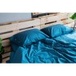 Простирадло Ardesto Mix&Match, 180х240см, 100% бавовна, сатин, синє (ART1824FSB)