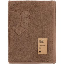 Килимок для ніг Ardesto Benefit, махровий, 50х70см, 100% бавовна, коричневий (ART2457CH)