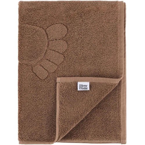 Килимок для ніг Ardesto Benefit, махровий, 50х70см, 100% бавовна, коричневий (ART2457CH)