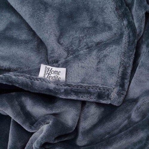 Покривало Ardesto Delicate, 160х200см, 100% поліестер, сіре (ART0203DE)