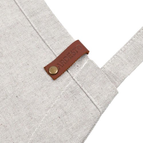 Фартух Ardesto Oliver, 100% бавовна, світло-сірий (ART12OL)