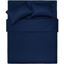 Простирадло на резинці Ardesto Mix&Match, 160х200+30см, 100% бавовна, сатин, синє (ART1620FSN)