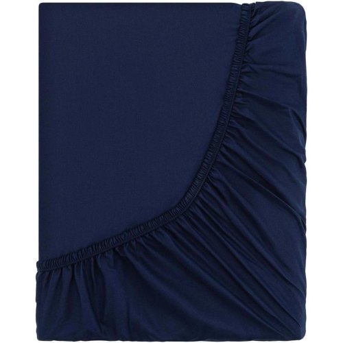 Простирадло на резинці Ardesto Mix&Match, 160х200+30см, 100% бавовна, сатин, синє (ART1620FSN)