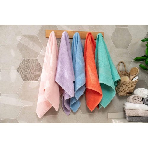 Рушник махровий Ardesto Benefit, 70х140см, 100% бавовна, помаранчевий (ART2470CR)