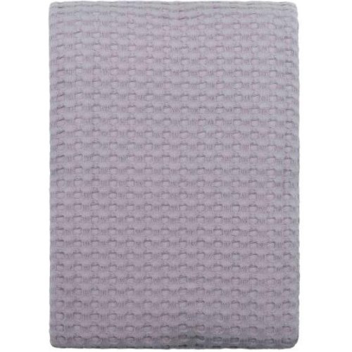 Плед Ardesto Pique, 160х230см, 100% бавовна, світло-сірий (ART0816PL)