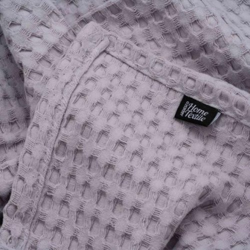 Плед Ardesto Pique, 160х230см, 100% бавовна, світло-сірий (ART0816PL)